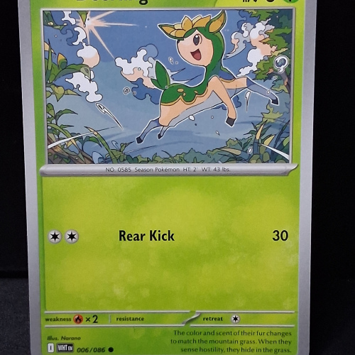 Deerling - 006/086 - White Flare - Regular - Common - English