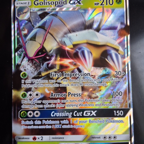 Golisopod GX - 17/147 - Burning Shadows - Ultra Rare - English